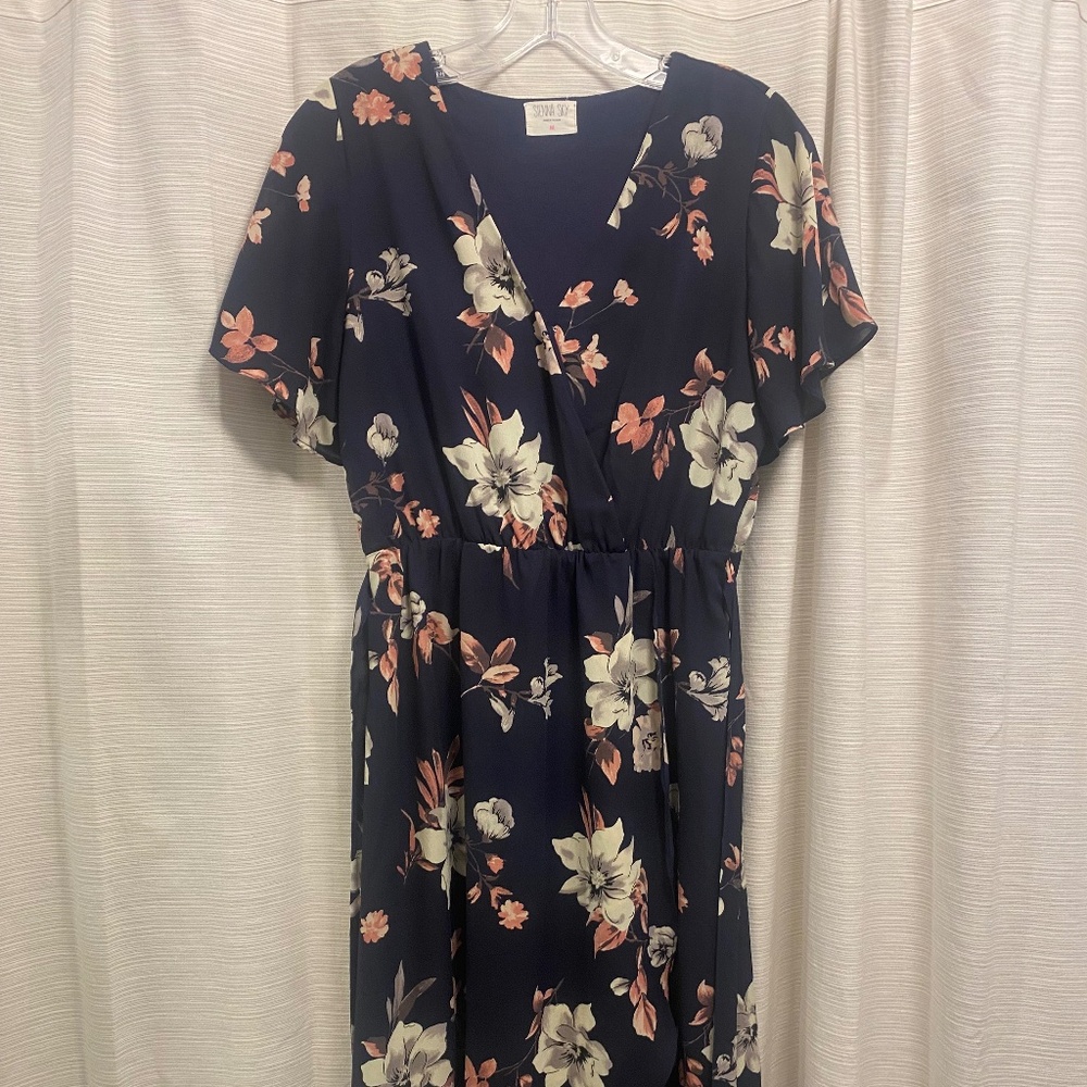 Sienna Sky Wrap Dress